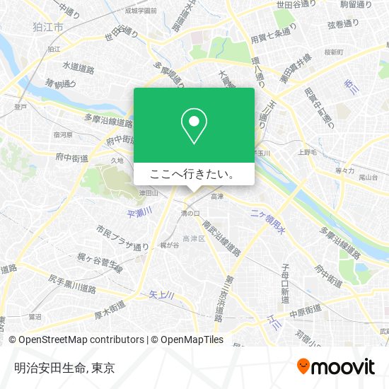 明治安田生命地図