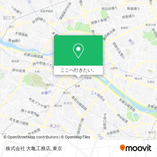 株式会社 大亀工務店地図