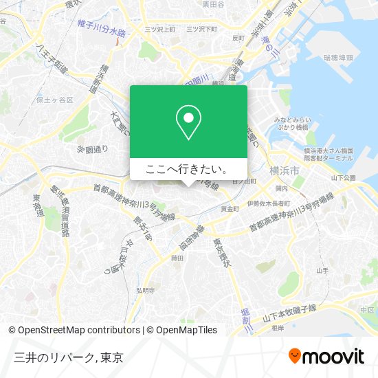 三井のリパーク地図