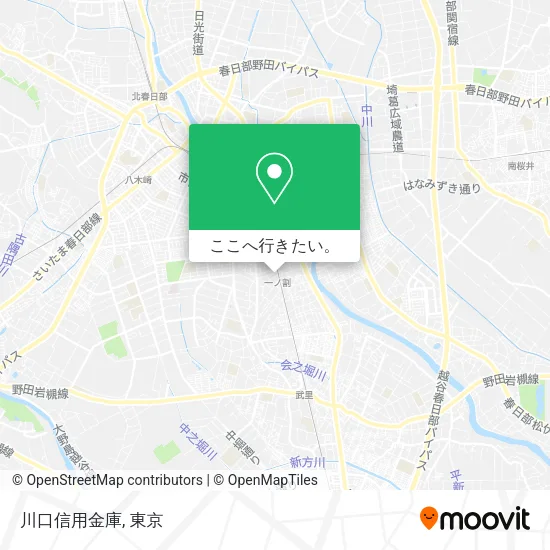 川口信用金庫地図