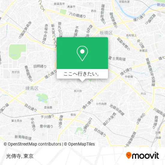 光傳寺地図