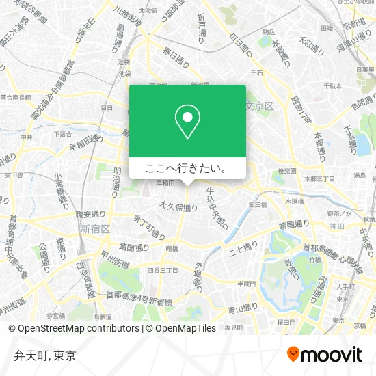 弁天町地図