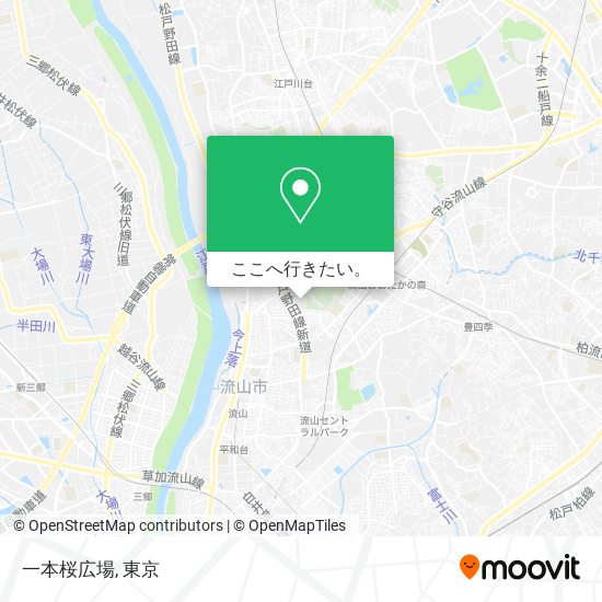一本桜広場地図