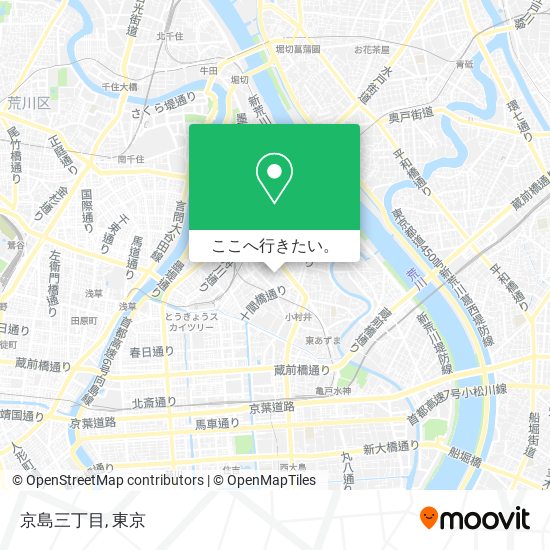 京島三丁目地図
