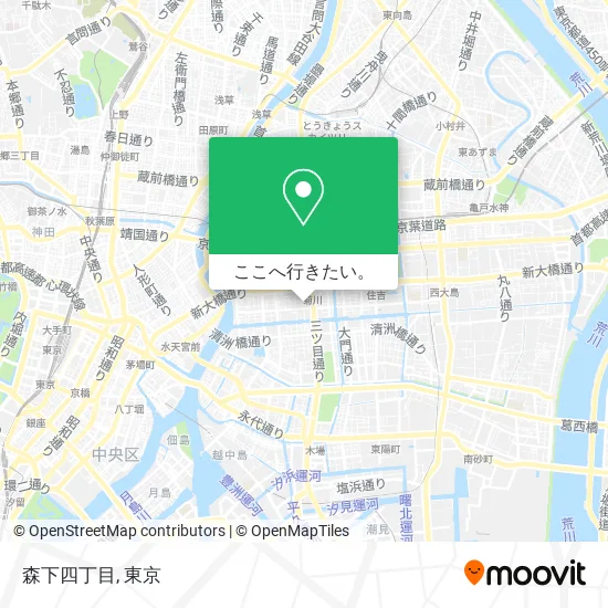 森下四丁目地図