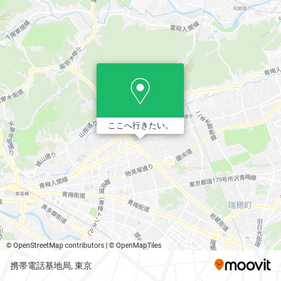 携帯電話基地局地図