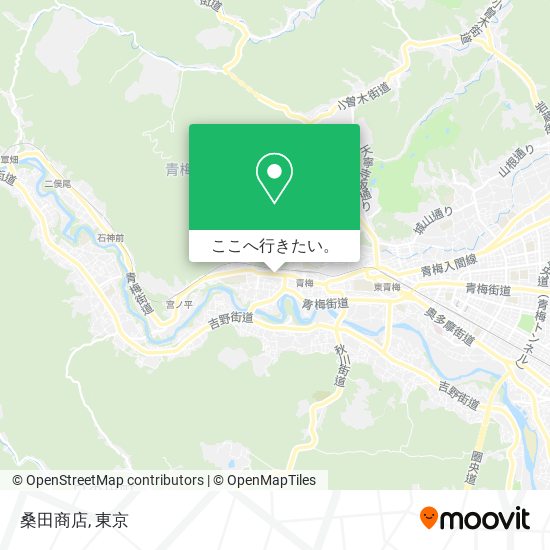 桑田商店地図
