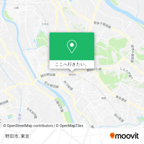 野田市地図