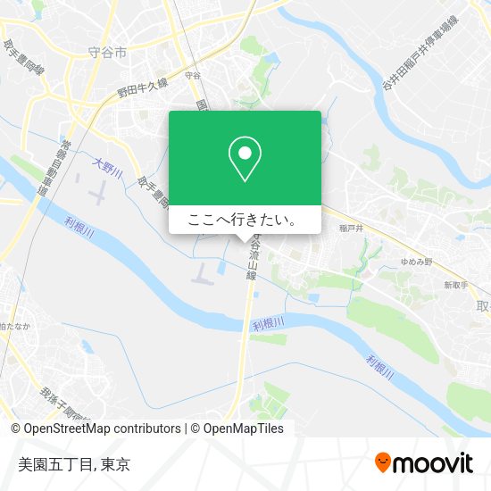 美園五丁目地図