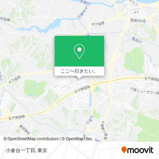 小倉台一丁目地図