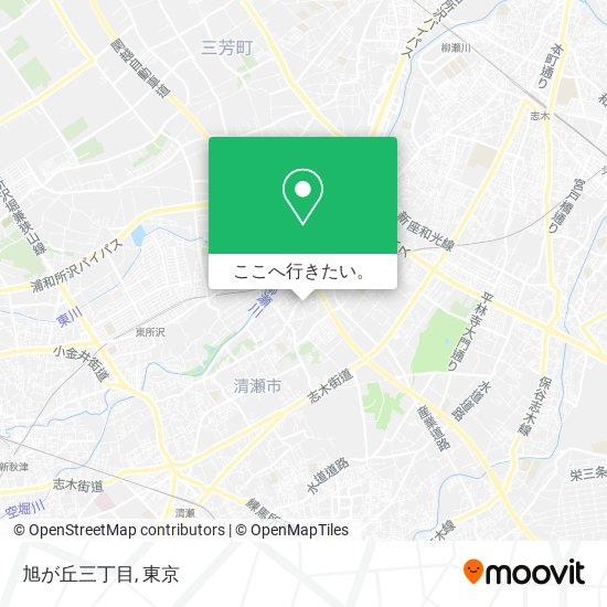 旭が丘三丁目地図