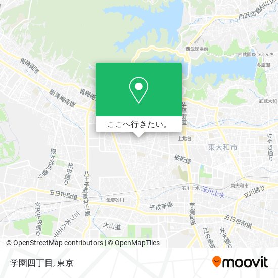 学園四丁目地図