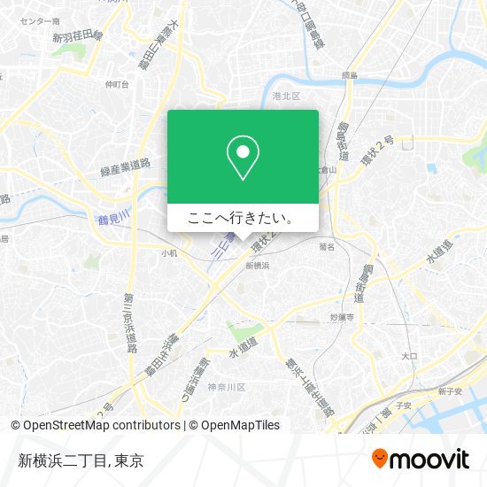 新横浜二丁目地図