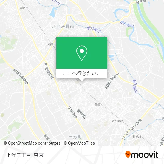 上沢二丁目地図