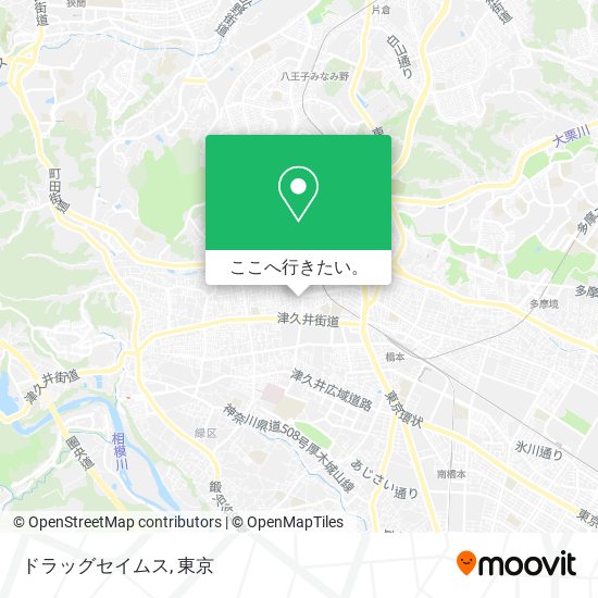 ドラッグセイムス地図