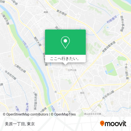 美原一丁目地図