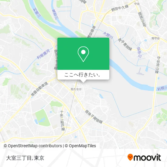 大室三丁目地図
