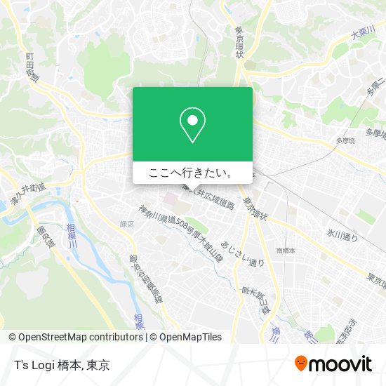 T's Logi 橋本地図