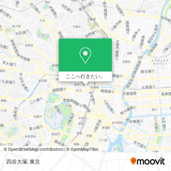 四谷大塚地図