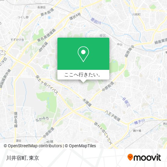 川井宿町地図