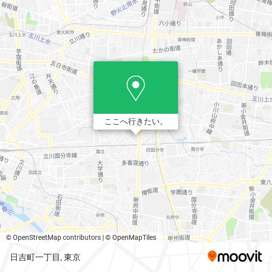 日吉町一丁目地図