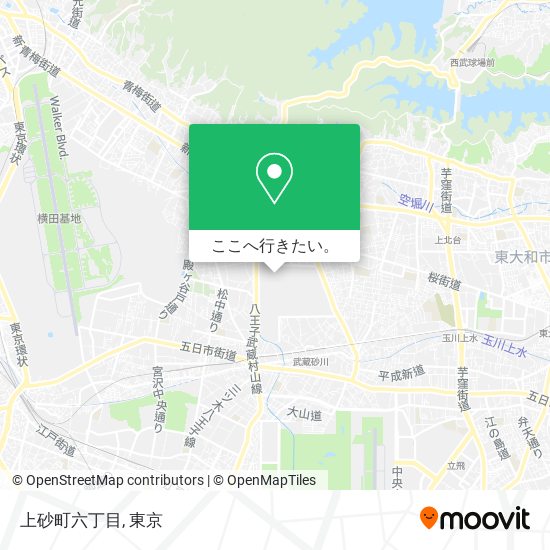 上砂町六丁目地図