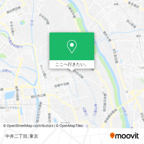 中井二丁目地図