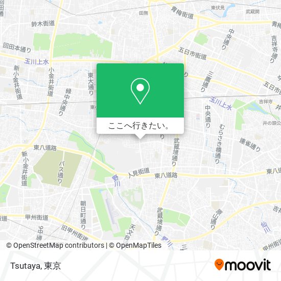 Tsutaya地図