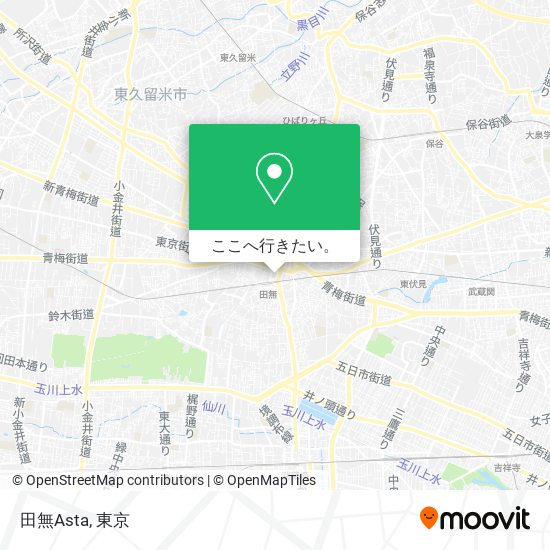 田無Asta地図