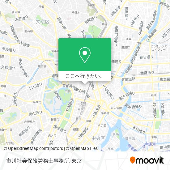 市川社会保険労務士事務所地図