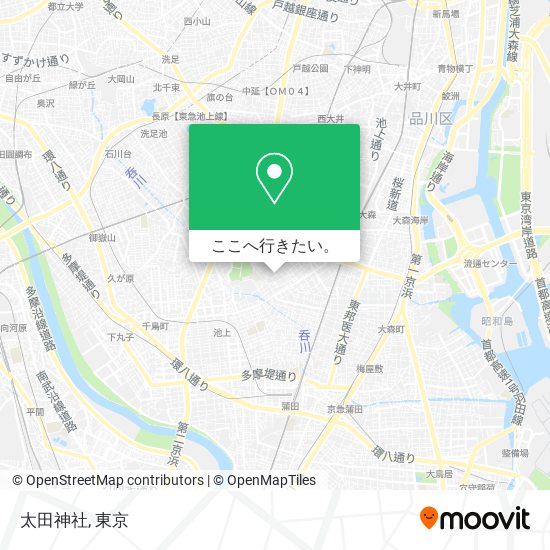 太田神社地図
