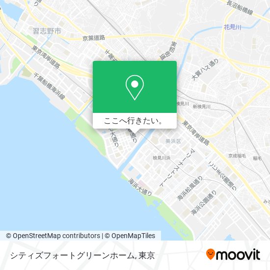 シティズフォートグリーンホーム地図