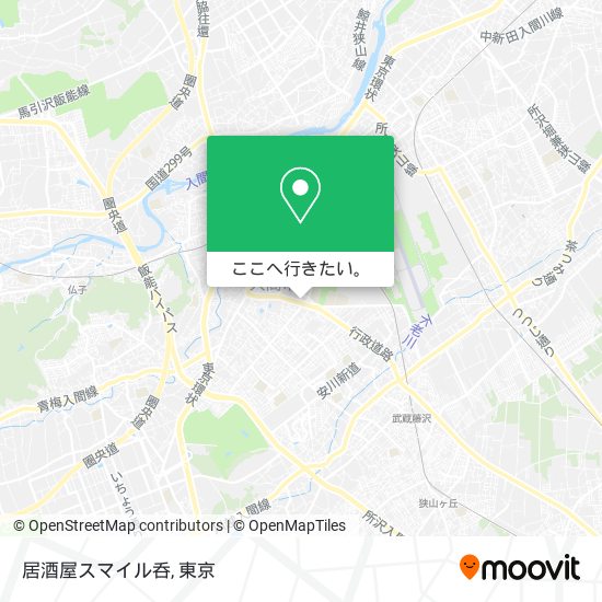 居酒屋スマイル呑地図