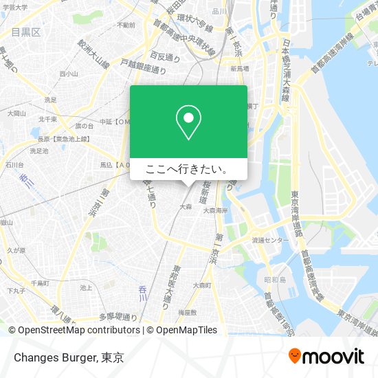 Changes Burger地図