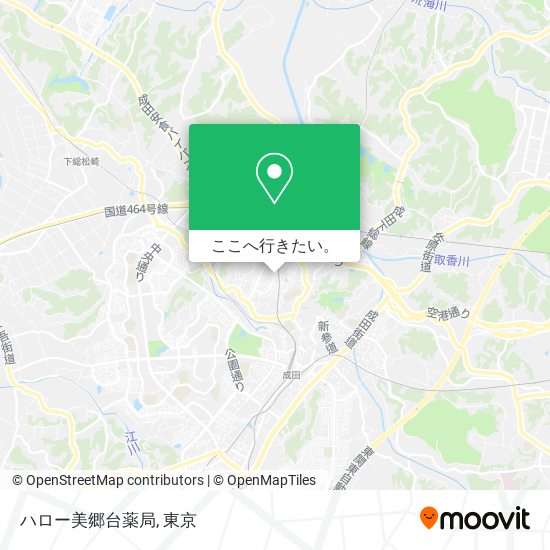 ハロー美郷台薬局地図