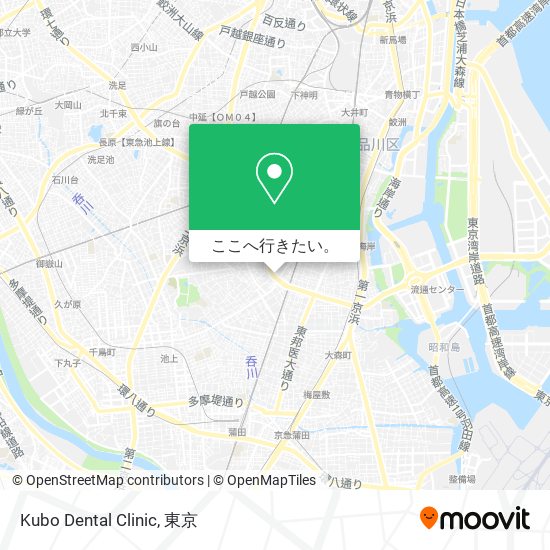 Kubo Dental Clinic地図