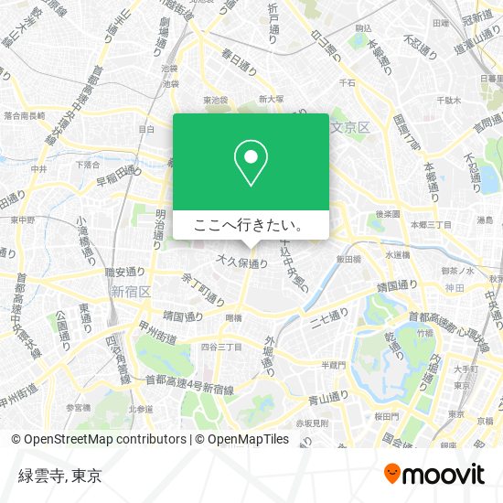 緑雲寺地図
