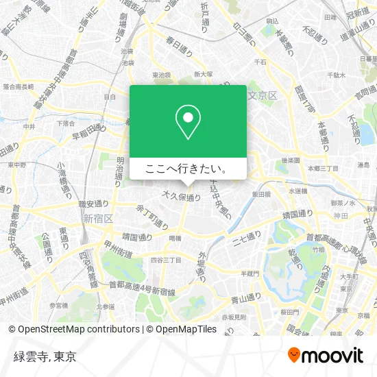 緑雲寺地図