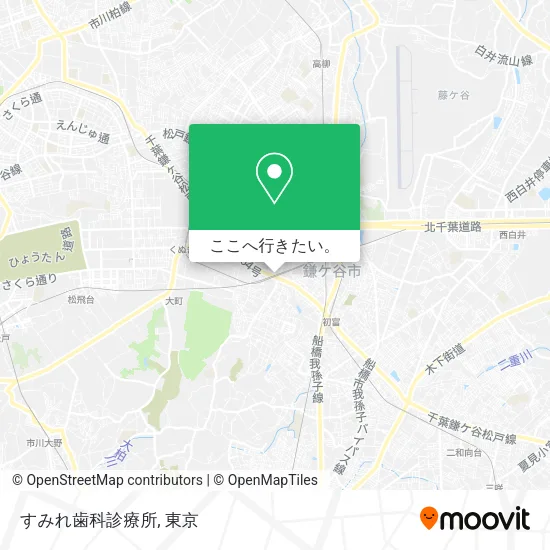 すみれ歯科診療所地図