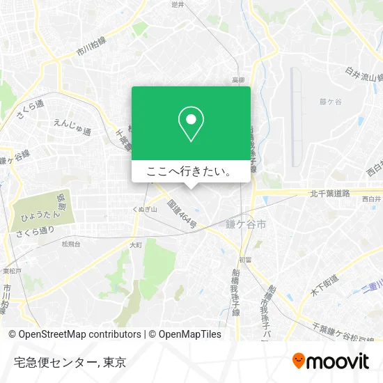 宅急便センター地図