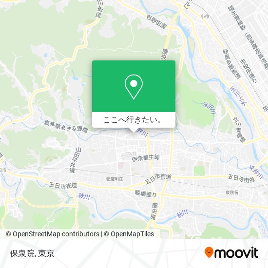 保泉院地図