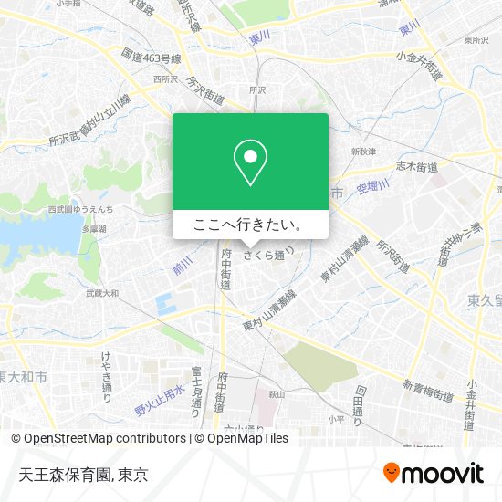 天王森保育園地図