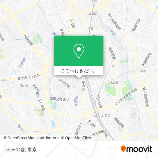 未来の森地図