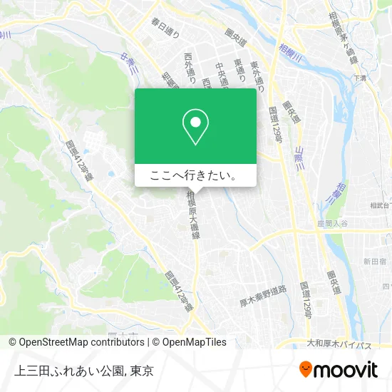 上三田ふれあい公園地図
