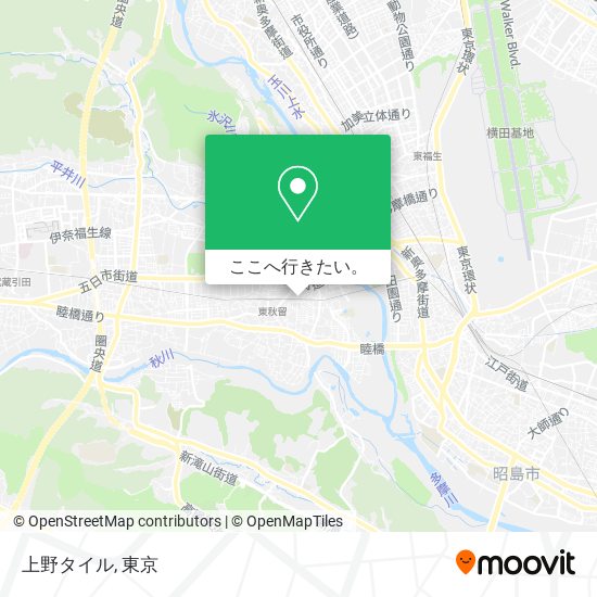 上野タイル地図