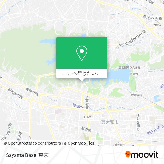 Sayama Base地図