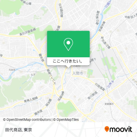 田代商店地図