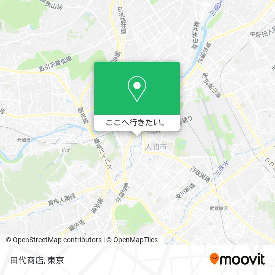 田代商店地図