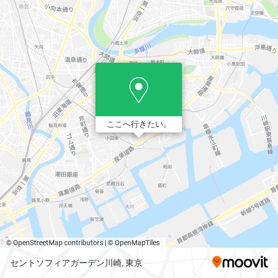 セントソフィアガーデン川崎地図