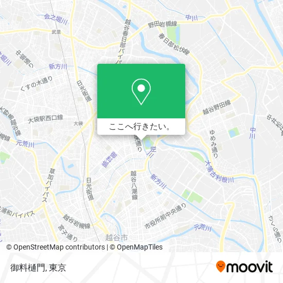 御料樋門地図